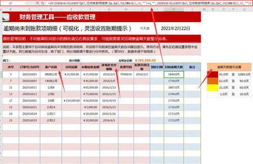 应收账款怕逾期，用这个可视化管理全自动预警提醒